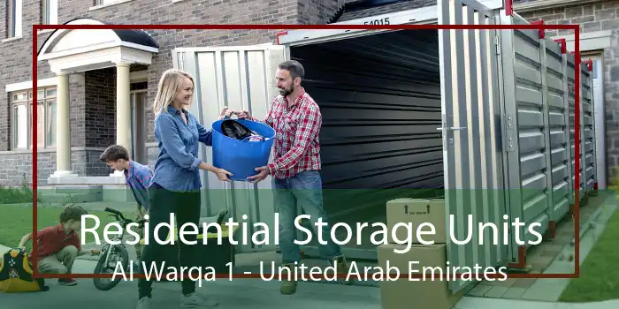 Residential Storage Units Al Warqa 1 - United Arab Emirates