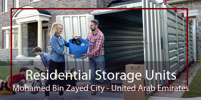 Residential Storage Units Mohamed Bin Zayed City - United Arab Emirates